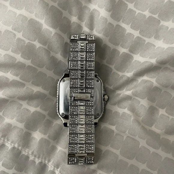 Silver Rhinestone Watch - Picture 3 of 3
